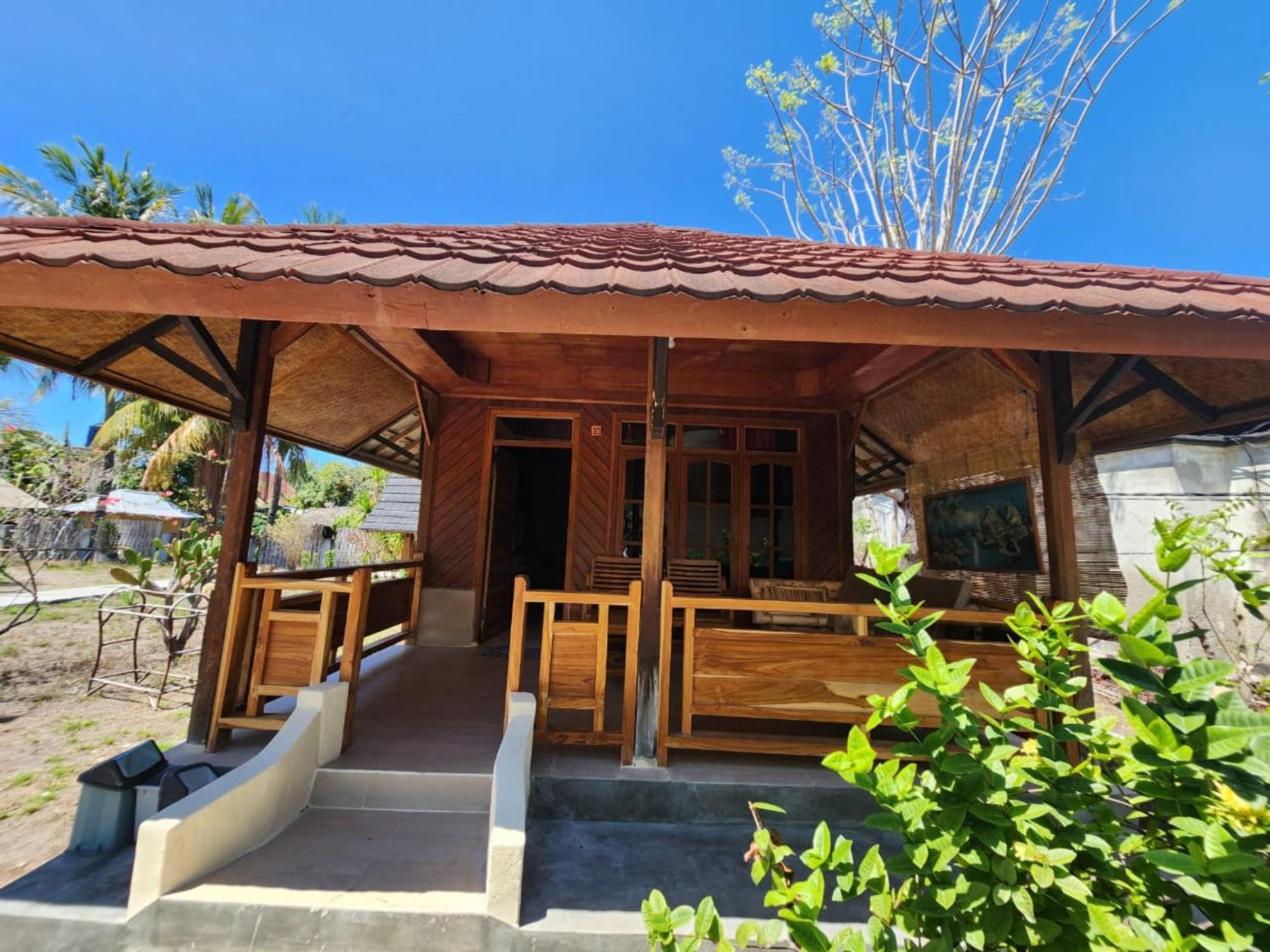 Gusung Indah Bungalow Gili Air Dış mekan fotoğraf