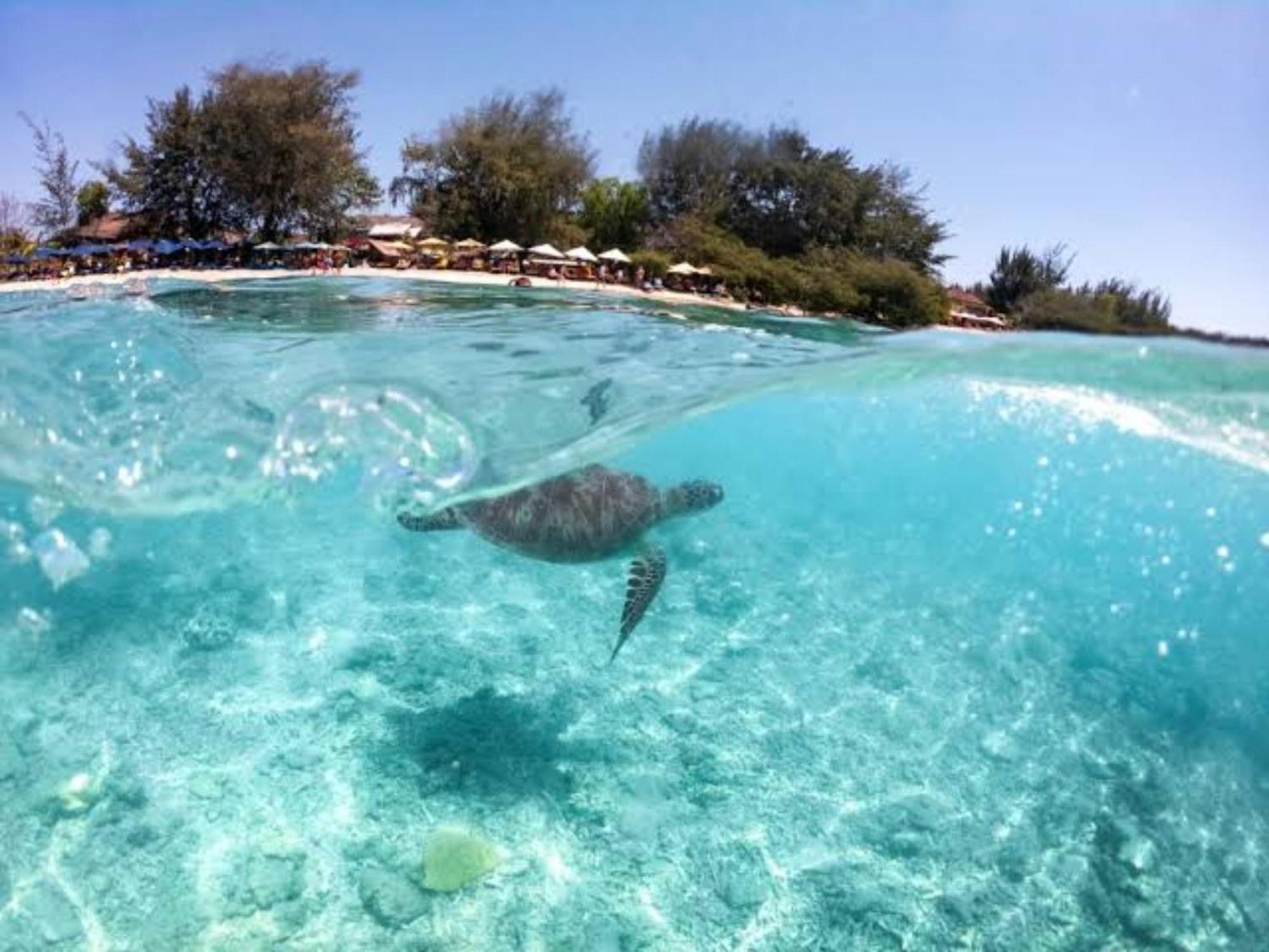 Gusung Indah Bungalow Gili Air Dış mekan fotoğraf