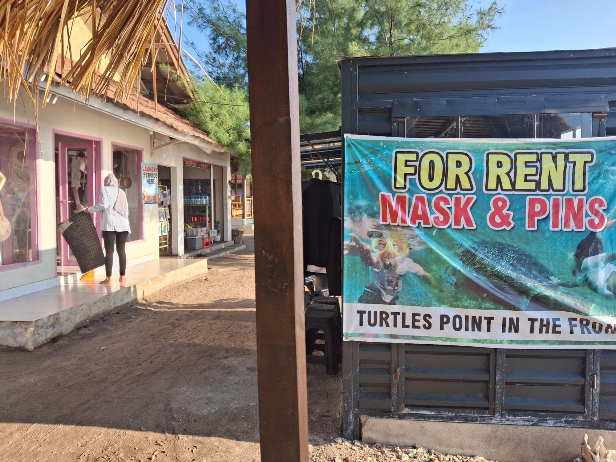 Gusung Indah Bungalow Gili Air Dış mekan fotoğraf